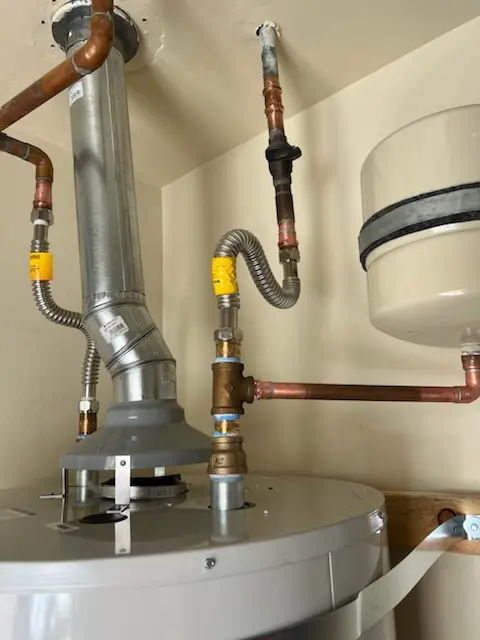 Water heater installation and plumbing repair in Miramar